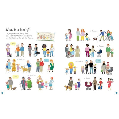 Usborne All About Families (My First Book) Hardcover