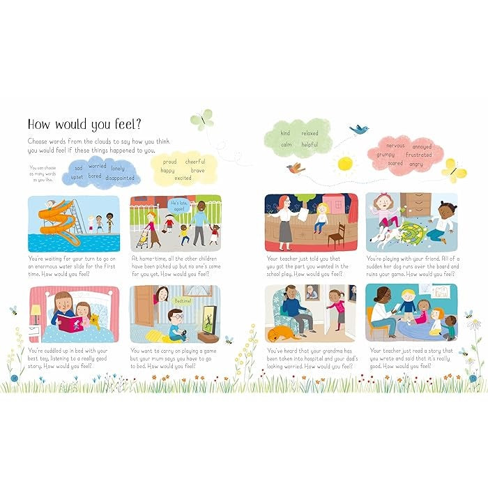 Usborne All About Feelings (My First Book) Hardcover