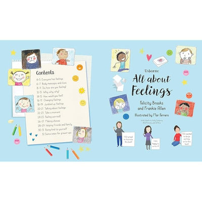 Usborne All About Feelings (My First Book) Hardcover