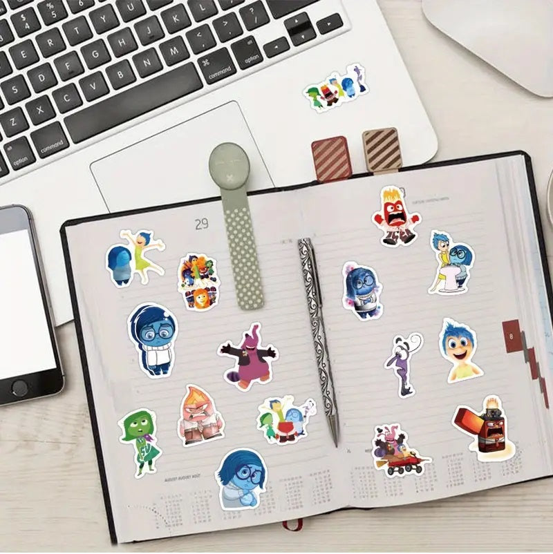 Inside Out stickers - 62 pcs