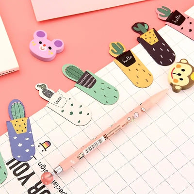 Cactus Magnetic Bookmark
