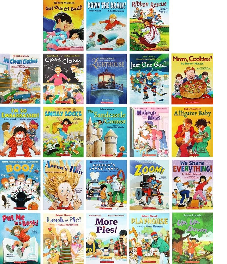 23 Book Set collection of Robert Munsch for children 23 Book Set collection of Robert Munsch for children
