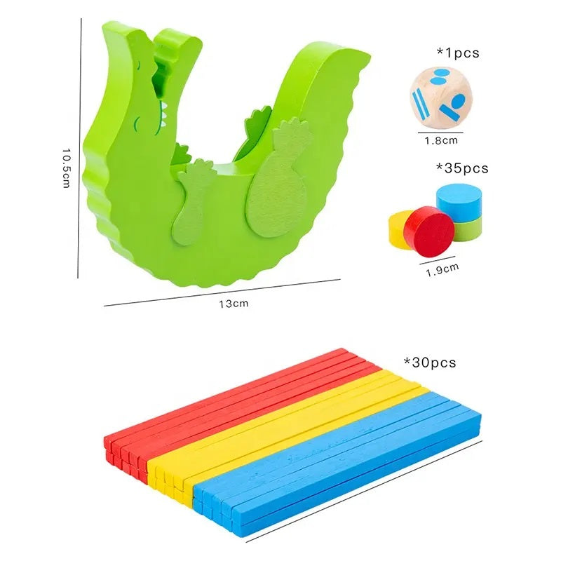 CROCODILE STACK & BALANCE GAME