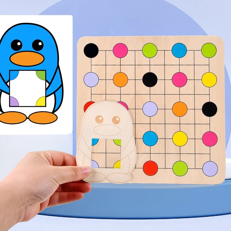 PENGUINS LOOK FOR COLOR