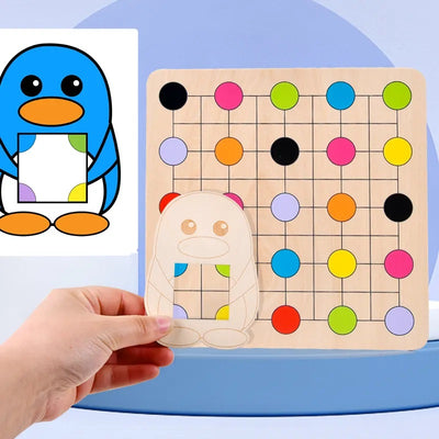 PENGUINS LOOK FOR COLOR