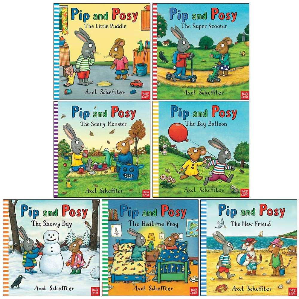 Pip and Posy Series 1-10 Books (Paperback)
