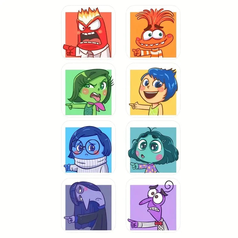 Inside Out sticker roll - 500 pcs