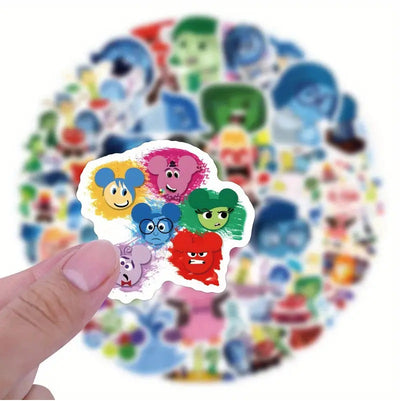 Inside Out stickers - 62 pcs