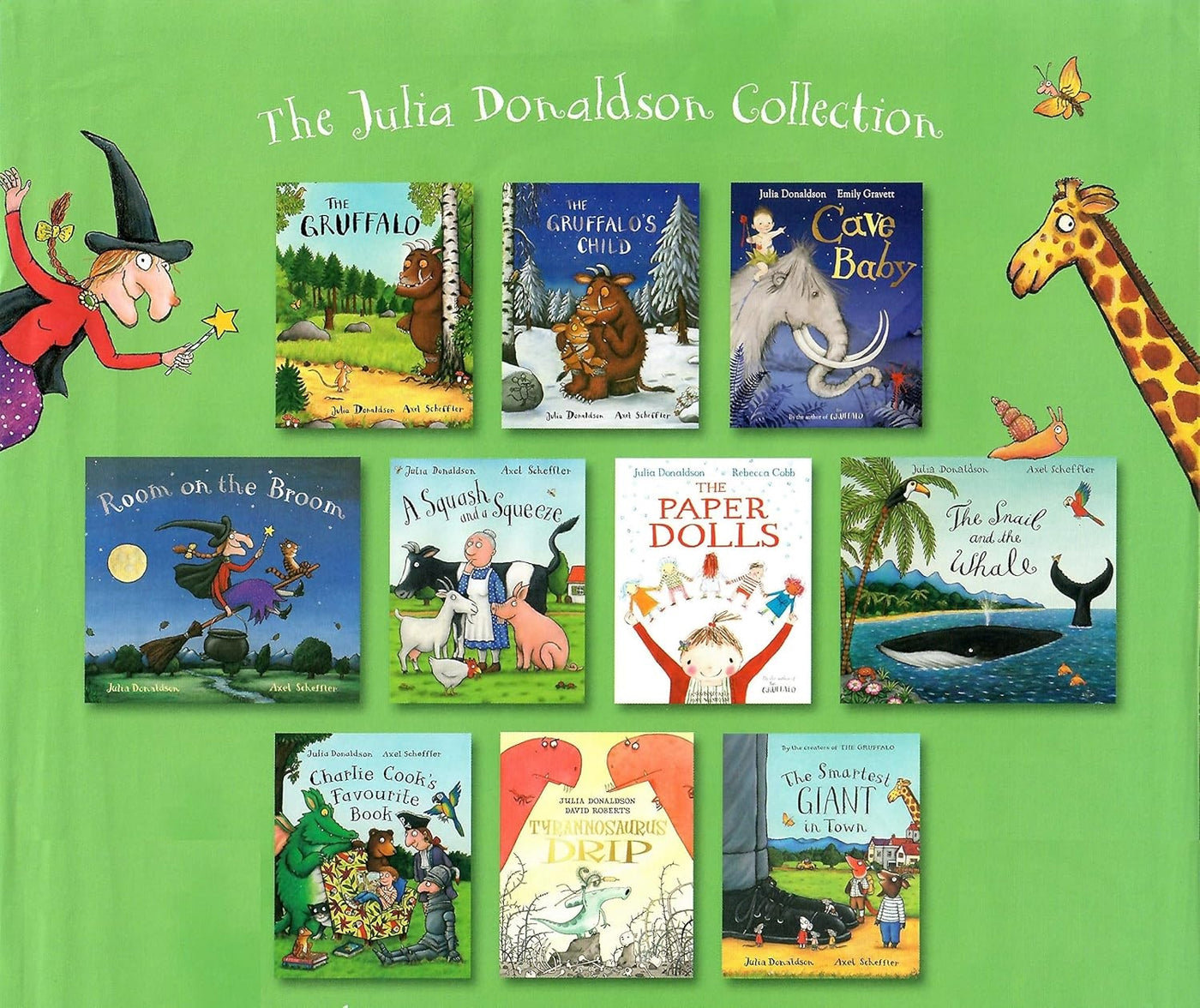 Julia Donaldson 10 Books Pack (Paperback)