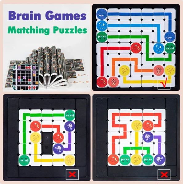 CONNECT - LOGICAL THINKING MATCHING PUZZLE