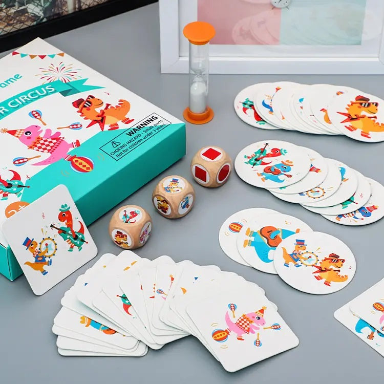 DINOSAUR CIRCUS MATCHING GAME