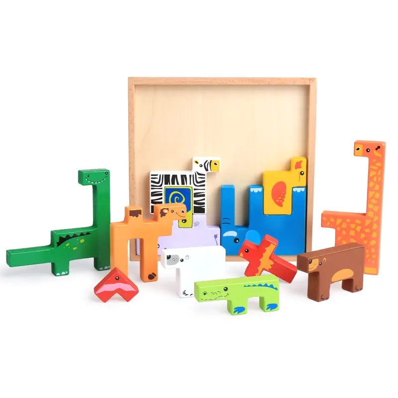 ANIMAL BLOCK PUZZLE