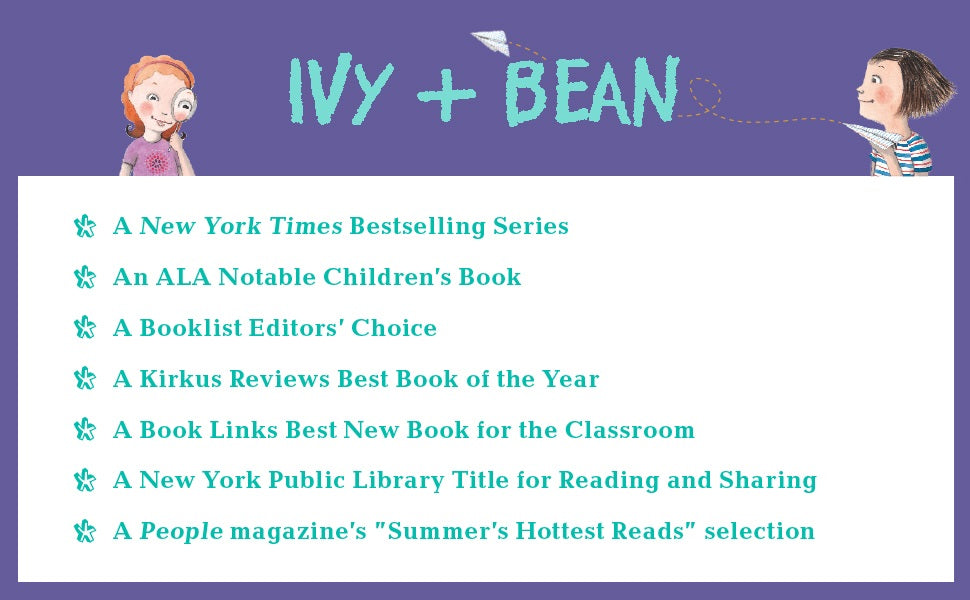 11 Book Set collection of Ivy + Bean By Annie Barrows (Paperback)