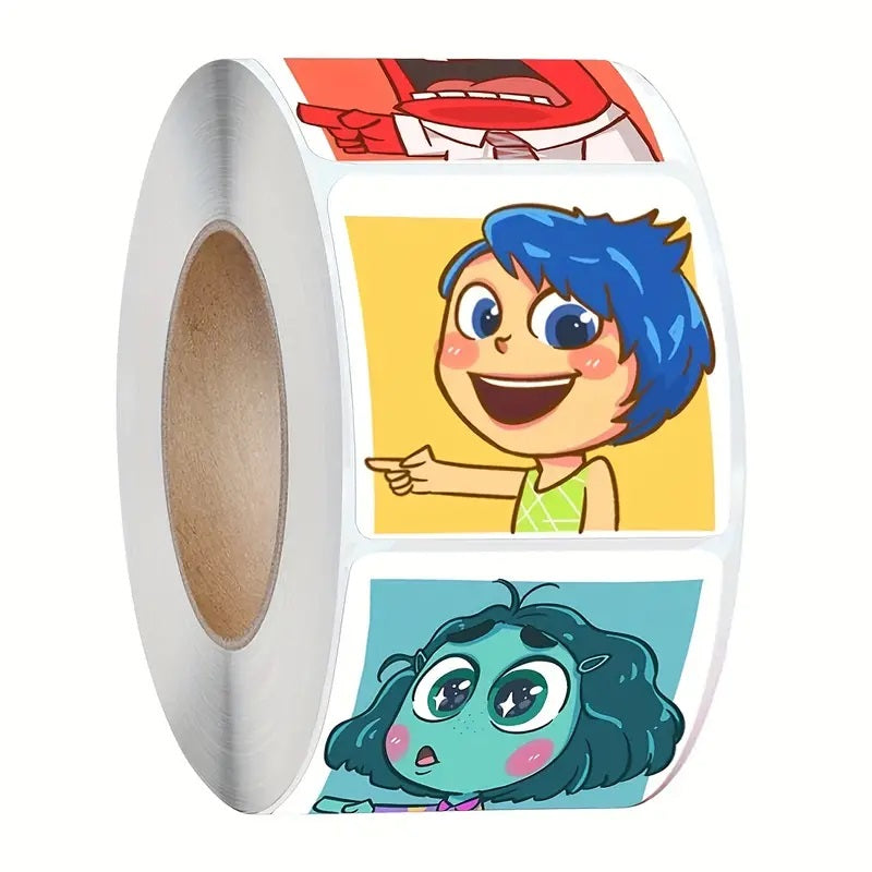Inside Out sticker roll - 500 pcs