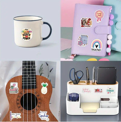 Teacher's theme stickers - 60 Pcs