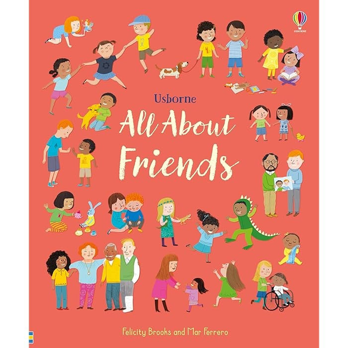Usborne All About Friends (My First Book) Hardcover