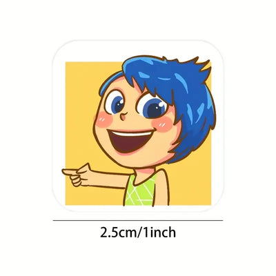 Inside Out sticker roll - 500 pcs