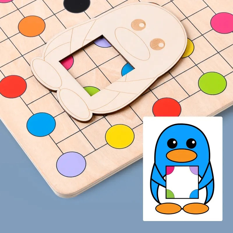 PENGUINS LOOK FOR COLOR