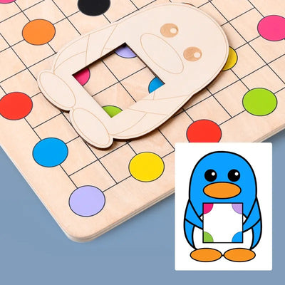 PENGUINS LOOK FOR COLOR