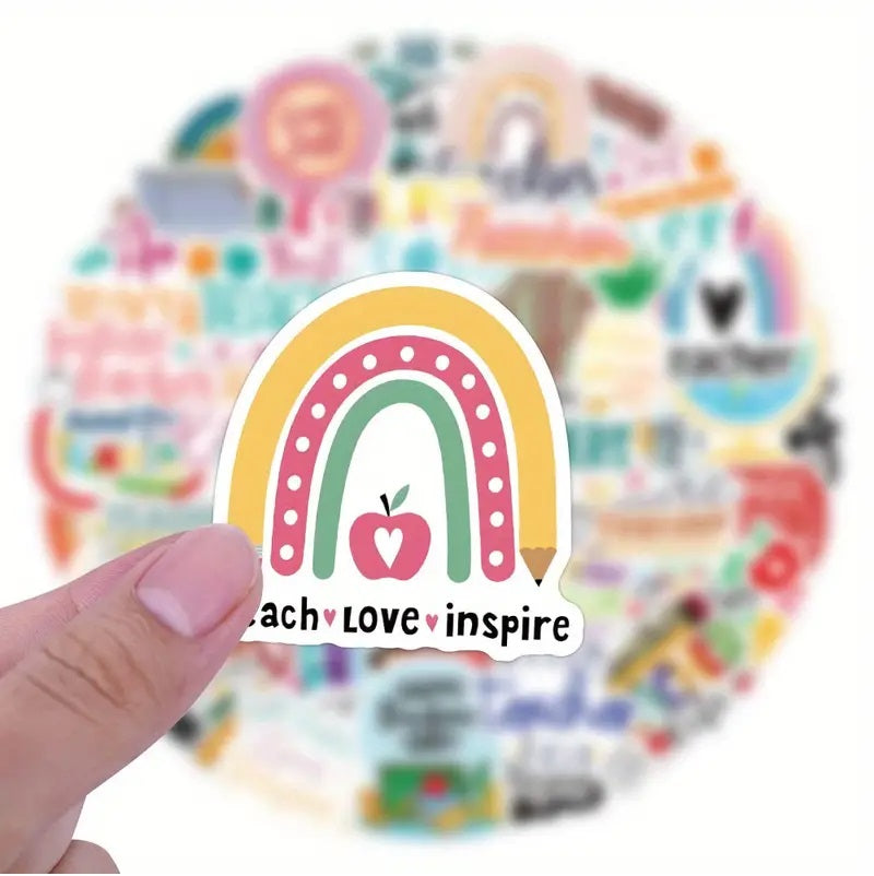 Teacher's theme stickers - 60 Pcs