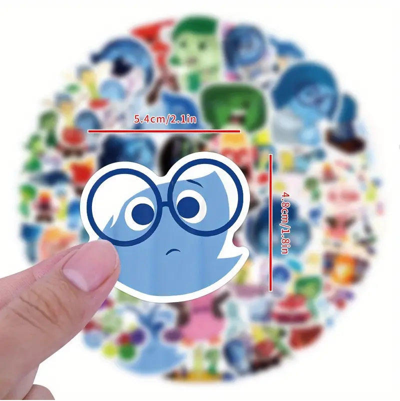 Inside Out stickers - 62 pcs