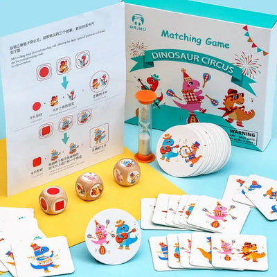DINOSAUR CIRCUS MATCHING GAME