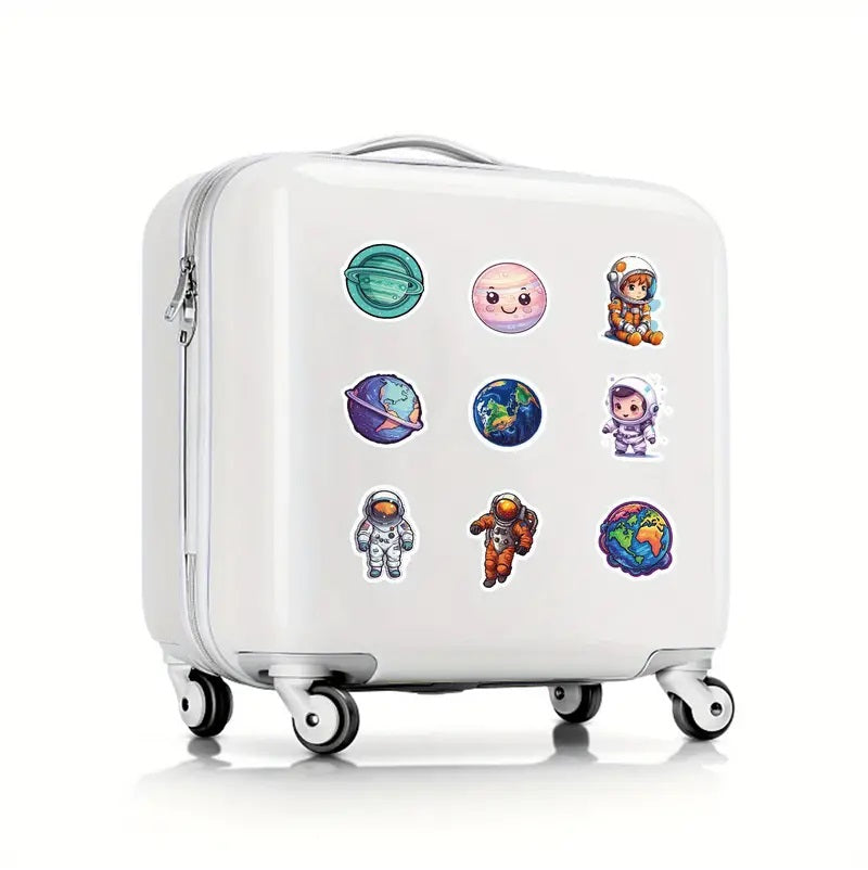 Space Astro stickers - 50 pcs