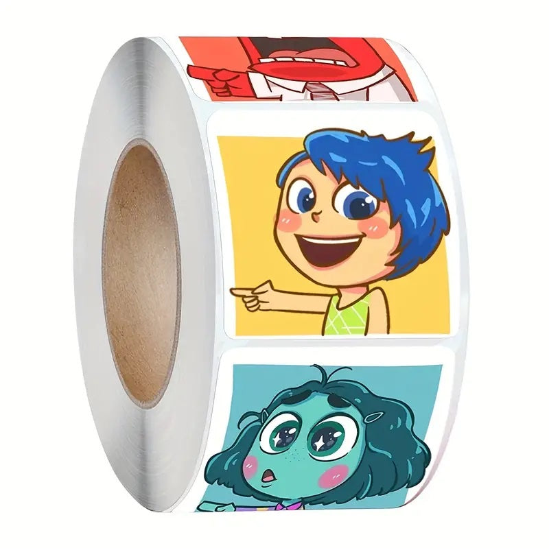Inside Out sticker roll - 500 pcs