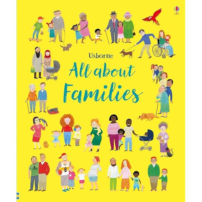 Usborne All About Families (My First Book) Hardcover