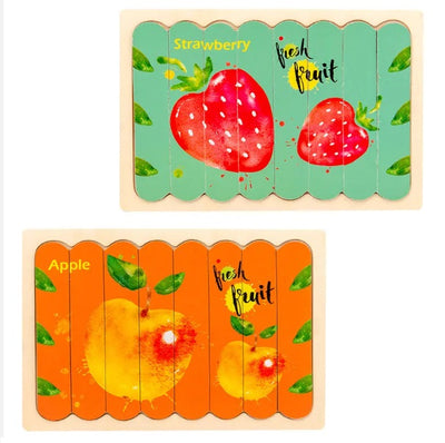 Creative Wooden Double- sided Strip Puzzles
