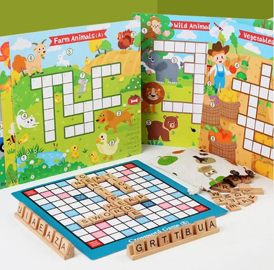 CHILDREN’S CROSSWORD & SCRABBLE