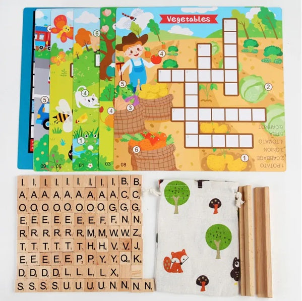 CHILDREN’S CROSSWORD & SCRABBLE