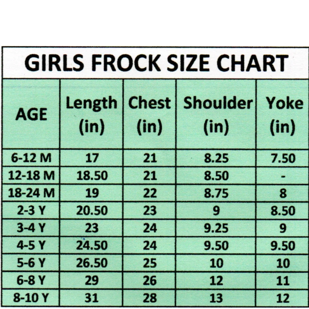 Girls Cotton Pink & Orange frock