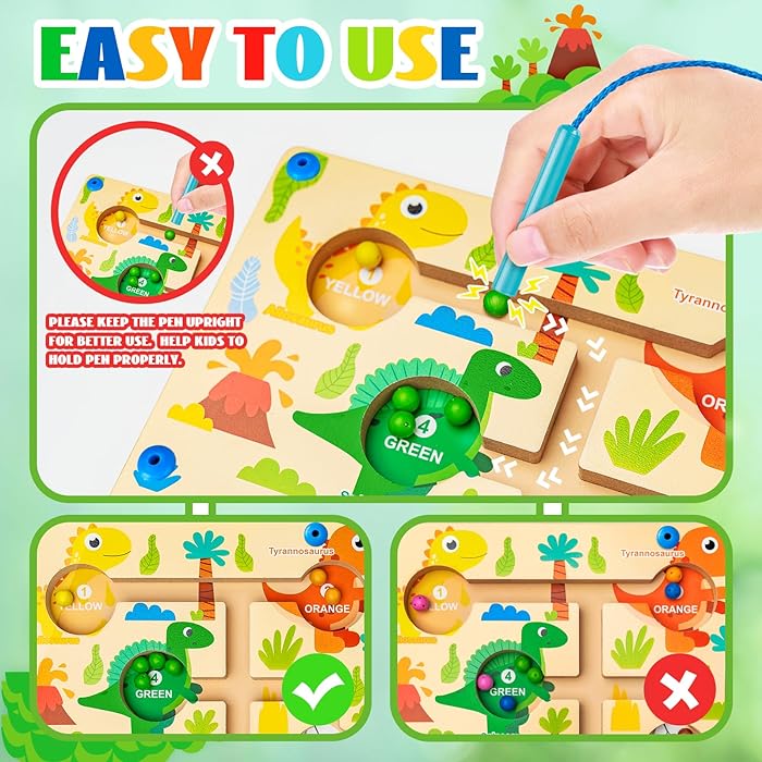 DINOSAUR MAGNETIC LABYRINTH