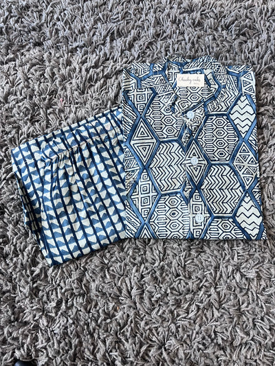 Boys cotton Honey-comb set