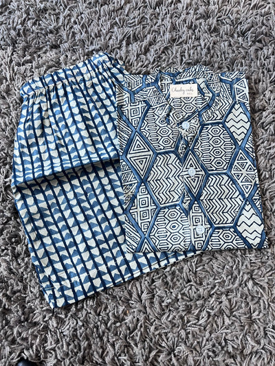 Boys cotton Honey-comb set