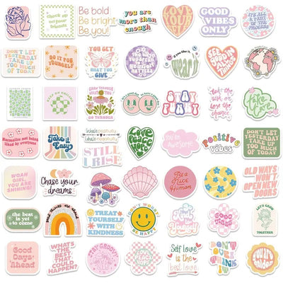 Inspirational Stickers - 100 Pcs