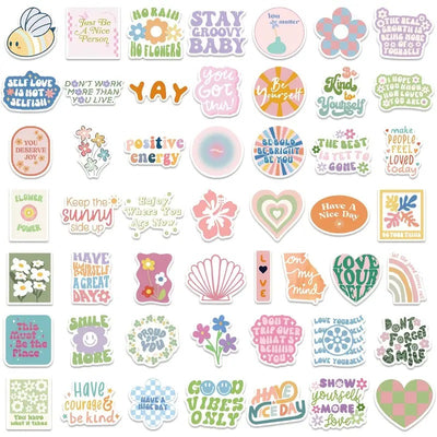 Inspirational Stickers - 100 Pcs
