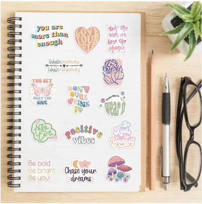 Inspirational Stickers - 100 Pcs
