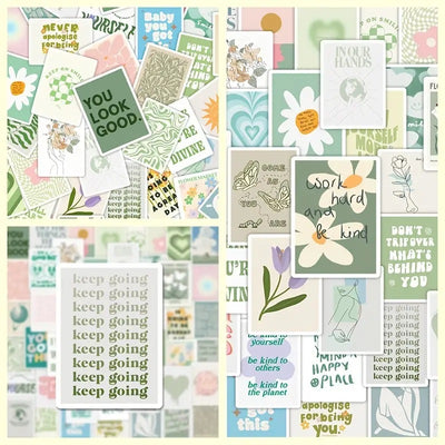 Motivational Stickers - 50 Pcs