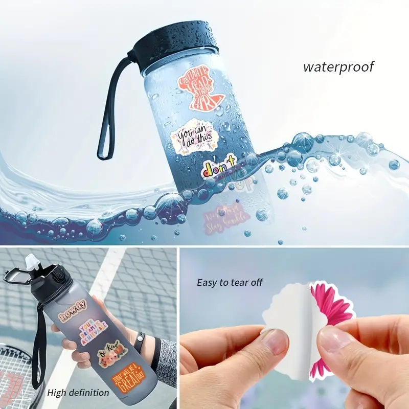 Positive Energy Stickers - 50 Pcs