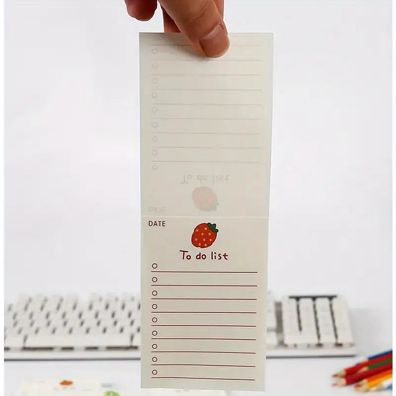 To-Do List Notepad Fruit theme - 50 pages