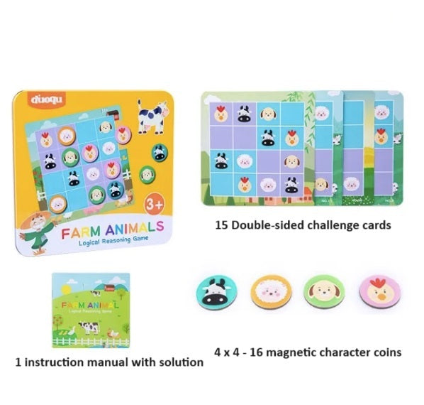 MAGNETIC PICTURE SUDOKU FOR KIDS