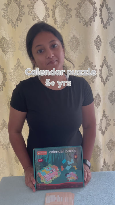 JIGSAW CALENDAR BLOCK PUZZLE